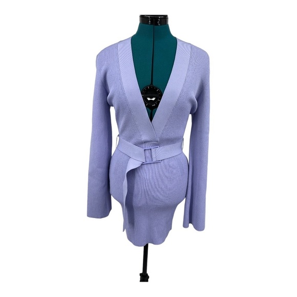 Gauge81 Baha Rib-Knit Belted Dress Lilac NWT - Picture 3 of 10